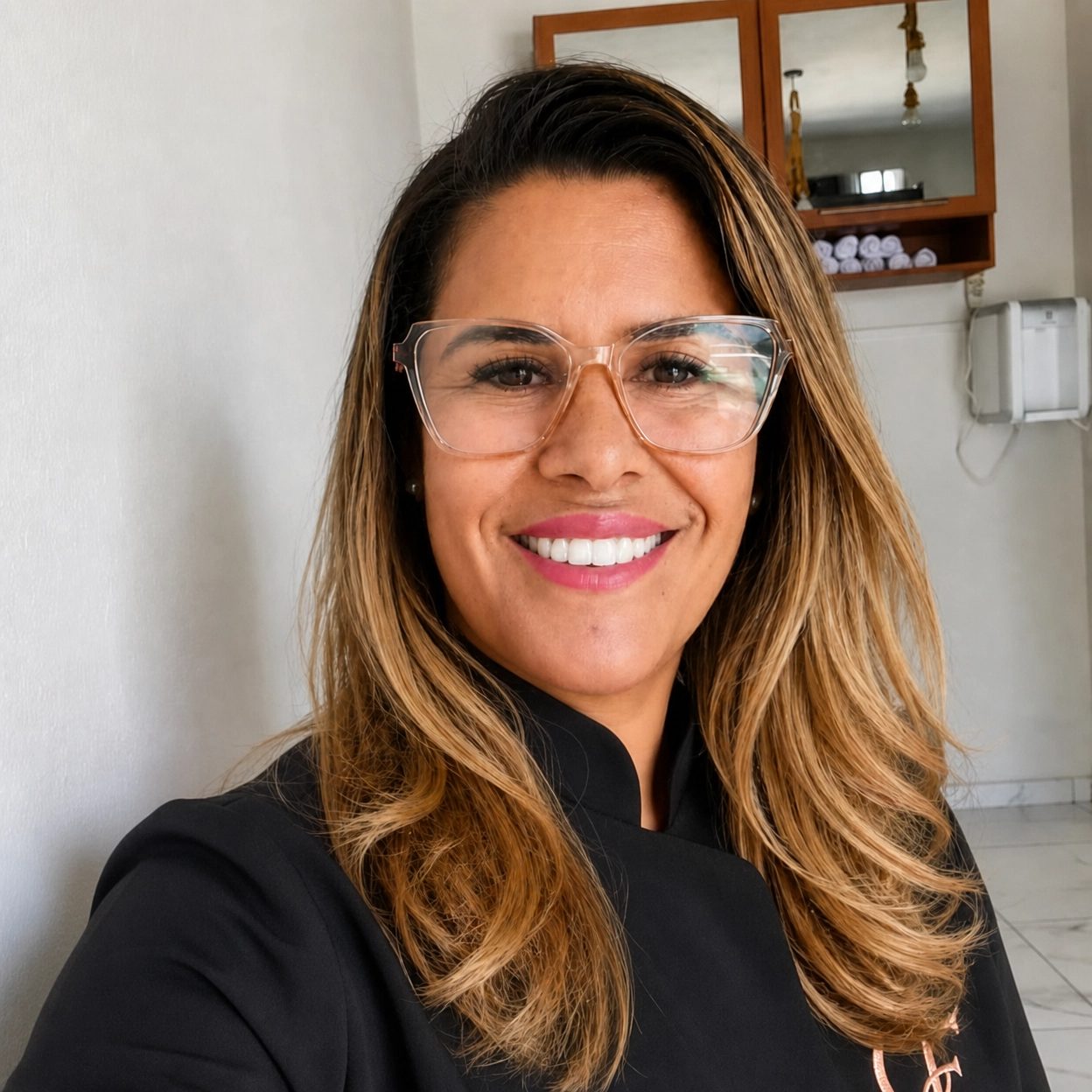 Cristina Flausino, especialista em cabelos